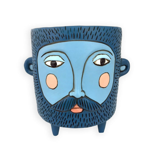 Hairy Jack Blue Planter