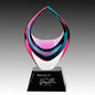 Crystal Basket on Black Base
