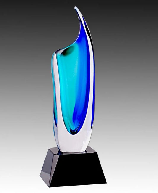 Crystal Vase – Black Base