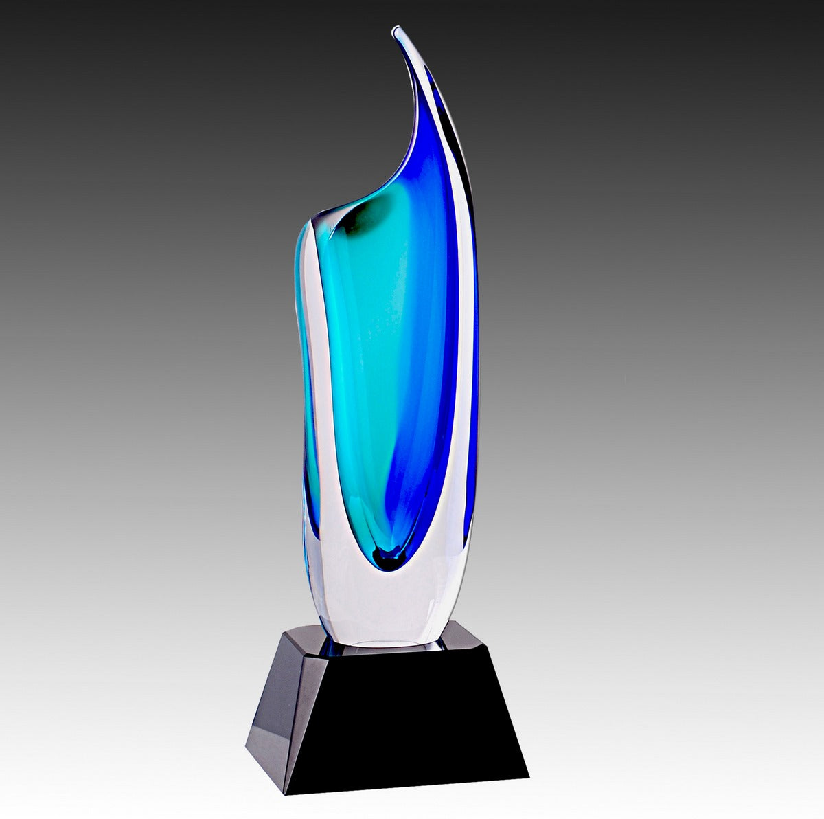 Crystal Vase – Black Base