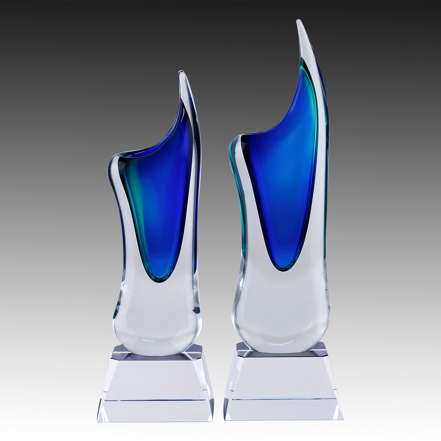 Crystal Vase - Clear Base