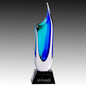 Crystal vase – Black Base