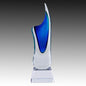 L-2cr Crystal Vase -Clear base