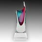 Crystal Vase on Clear Base