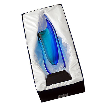 L-2cr Crystal Vase -Clear base