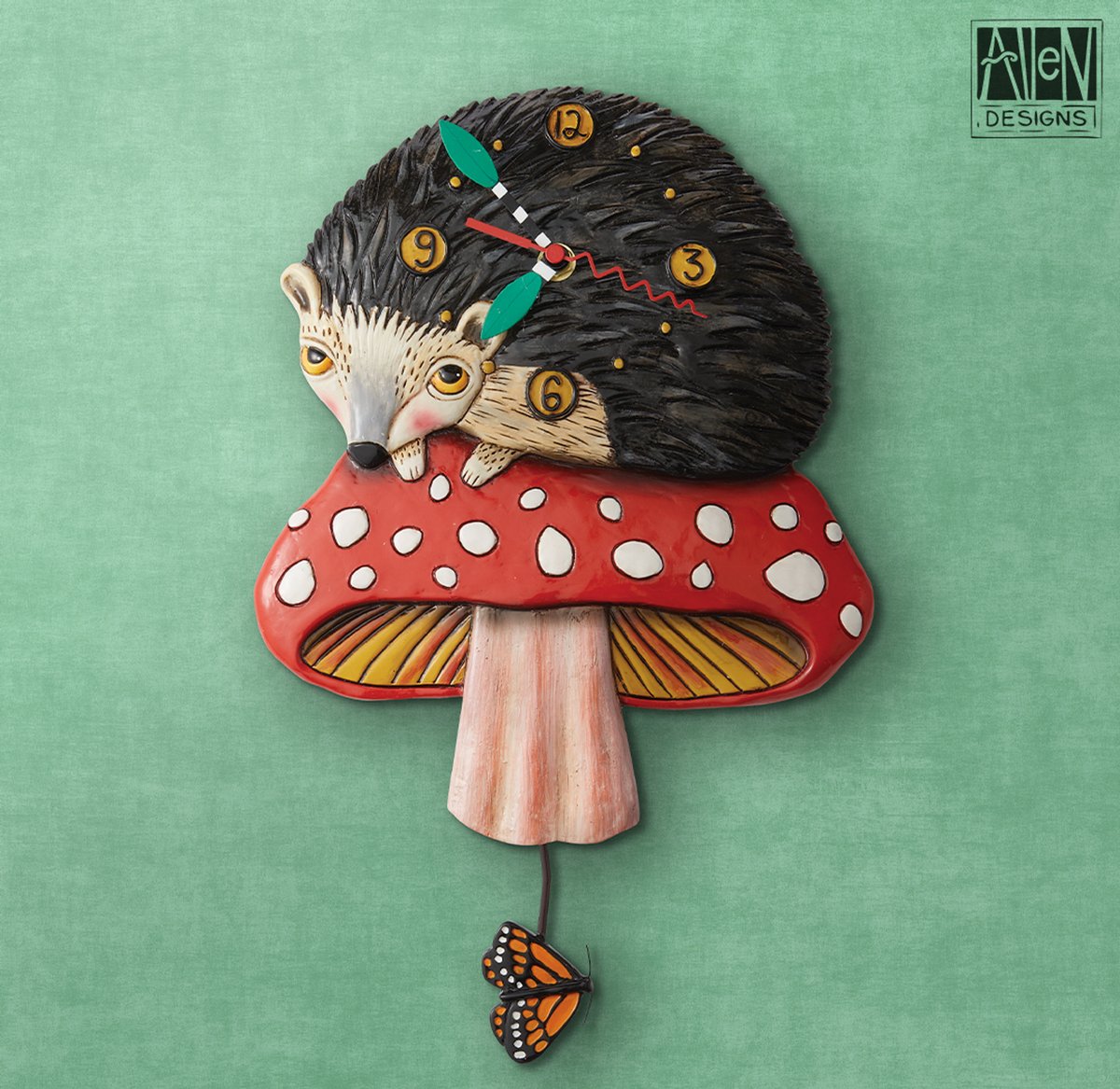 Hank The Hedgehog Clock