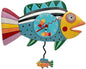 Rainbow Fish Clock