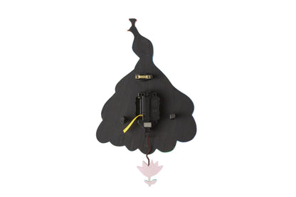 Priscilla Peacock Clock