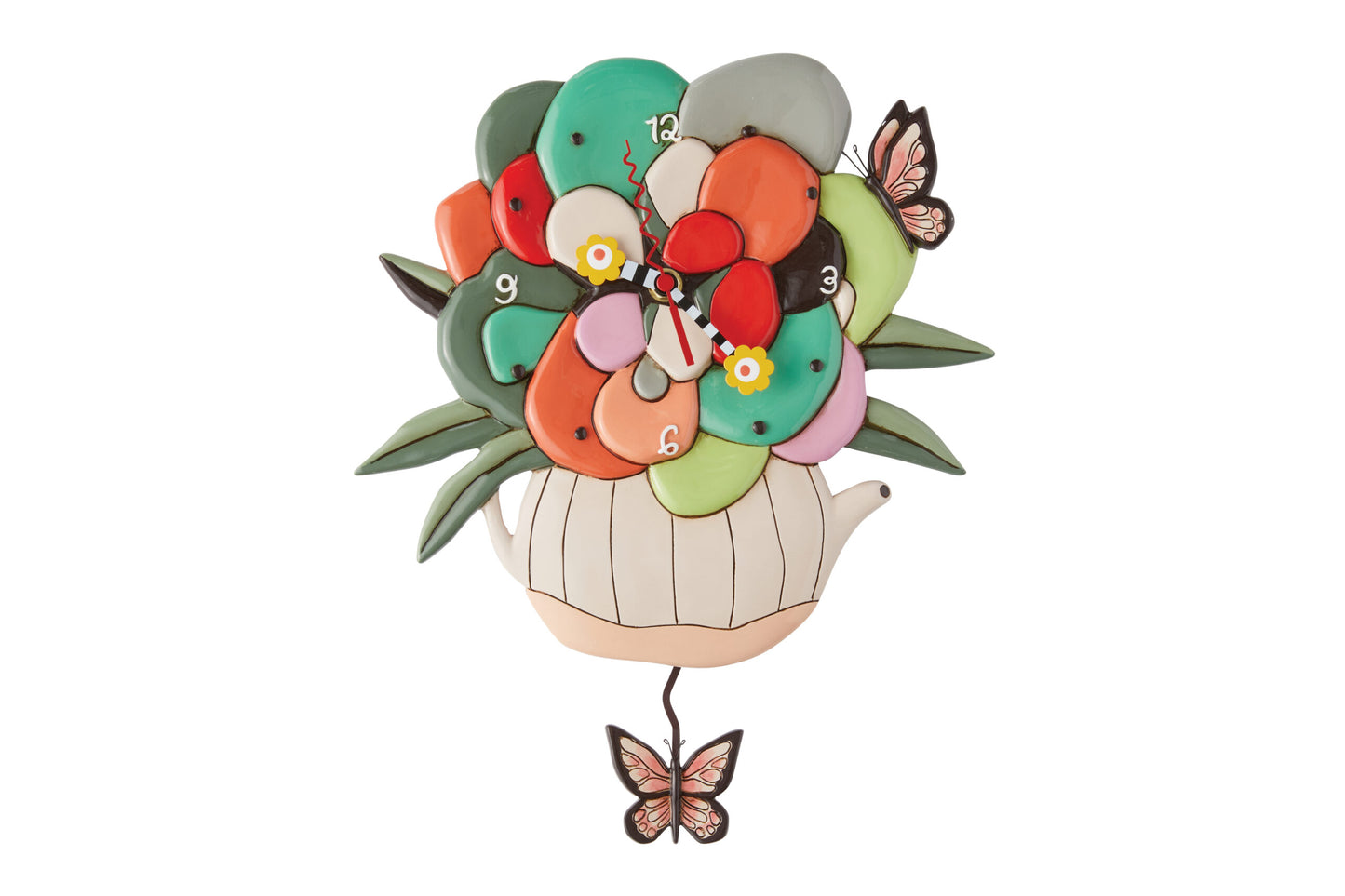 Tea Posy Clock