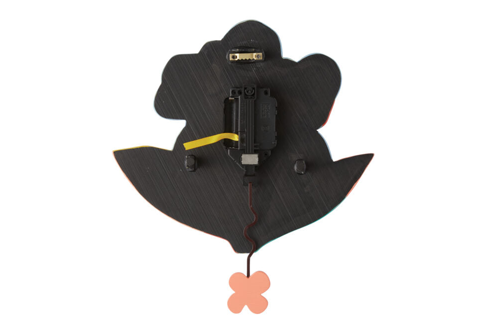 Blue Bloom Clock