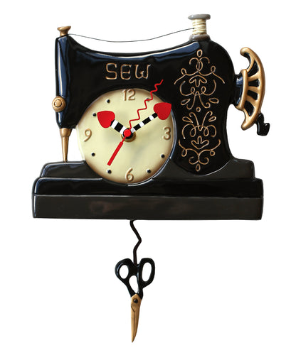 Vintage Stitch Clock