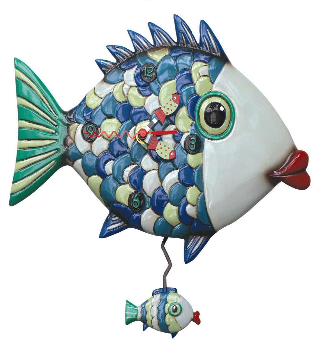 Fishy Lips Clock
