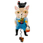Country Cat Clock