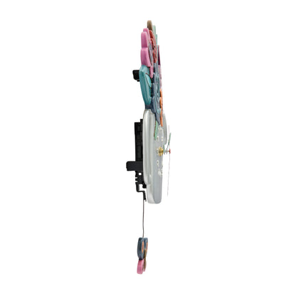 Time to Bloom Wall Clock