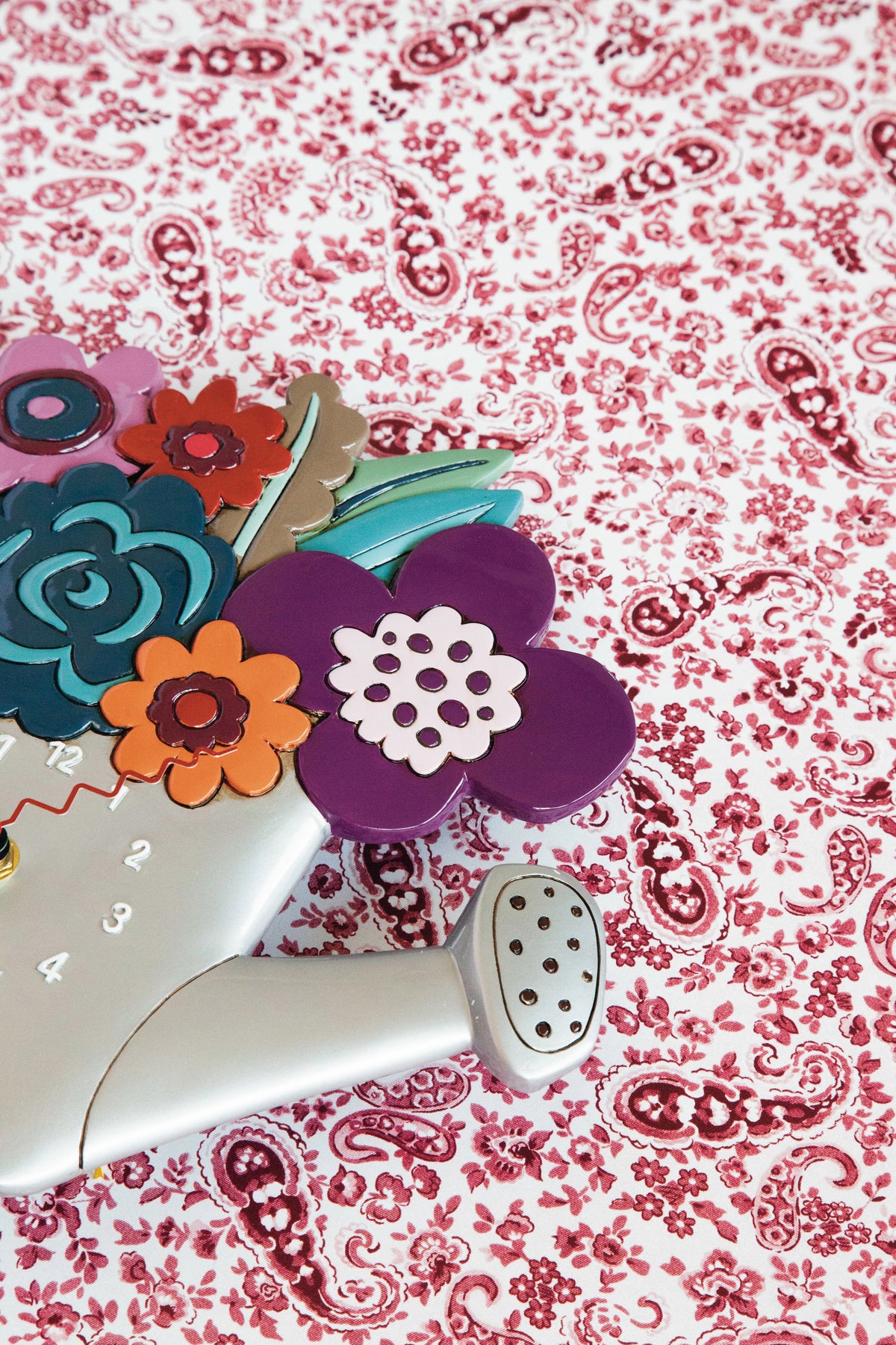 Time to Bloom Wall Clock