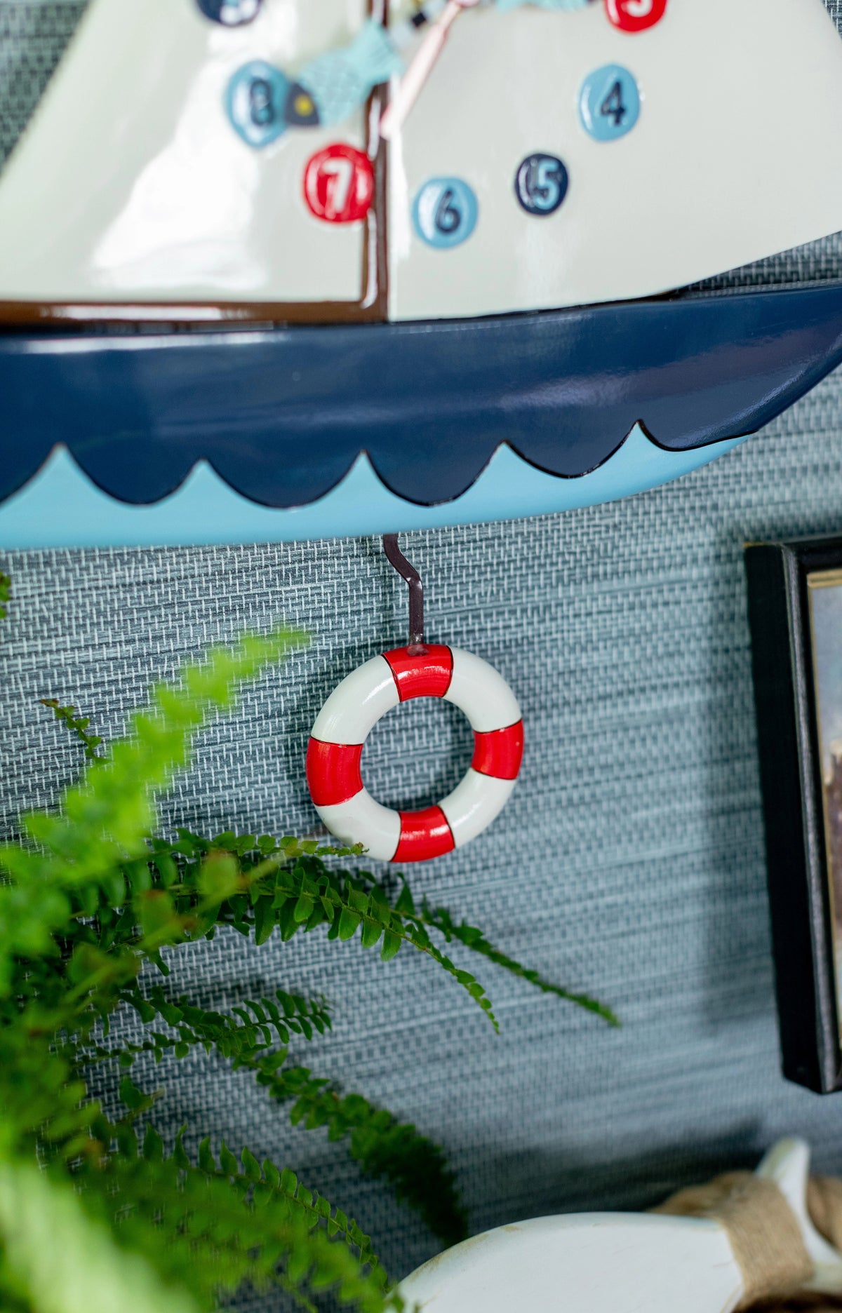 Smooth Sailing Wall Clock