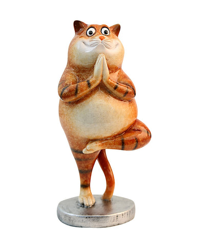Brown Cat Tree Pose