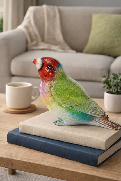 Finch Red Head