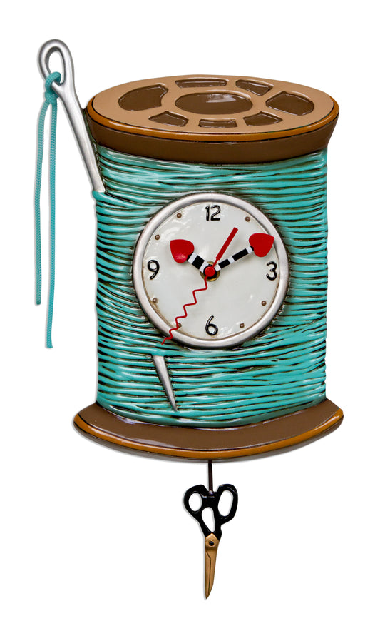 Needle & Thread Clock