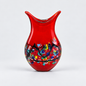 Rosa Red Glass Vase