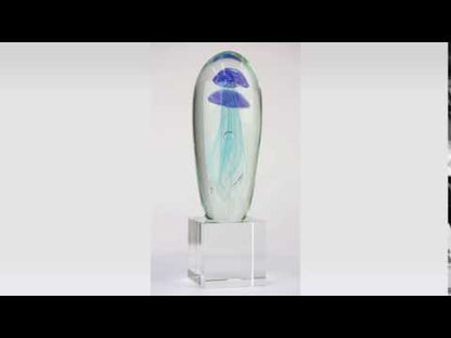 Monte Lope Double Blue on Crystal Base