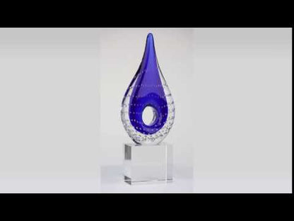 Blue Marine on Crystal Base