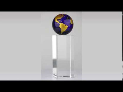 Gold & Blue World Globe